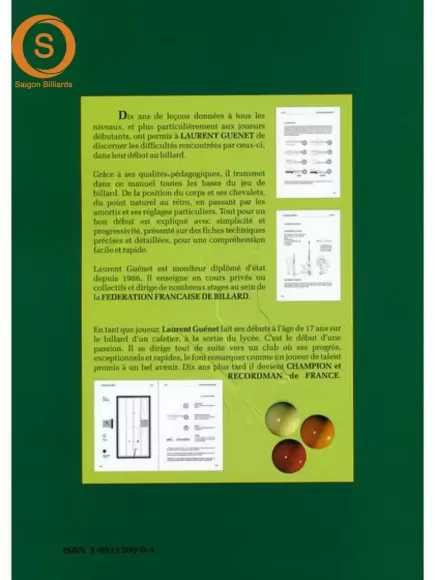 Sách Bida Phăng - Les Bases Fondamentales