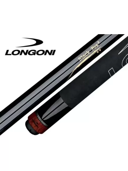 Cơ Bida 3 Băng - Longoni Black Fox 2 Black Alcantara