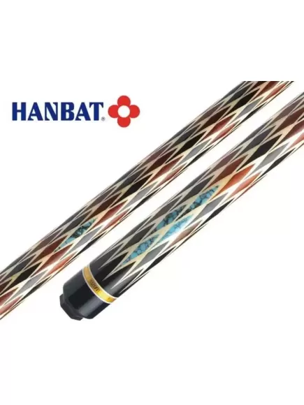 Cơ Bida 3 Băng Hanbat Plus Maestro Black and Red