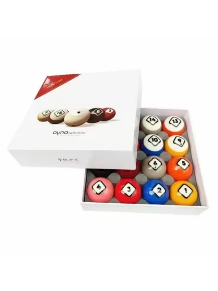 Bi bida lỗ Pool DYNASPHERE Billiard Pool Ball Set 2-1/4-TITANIUM