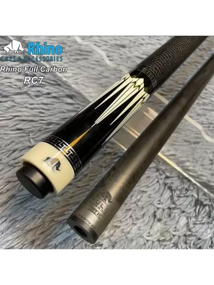 Cơ Bida Lỗ Rhino Full Carbon RC7