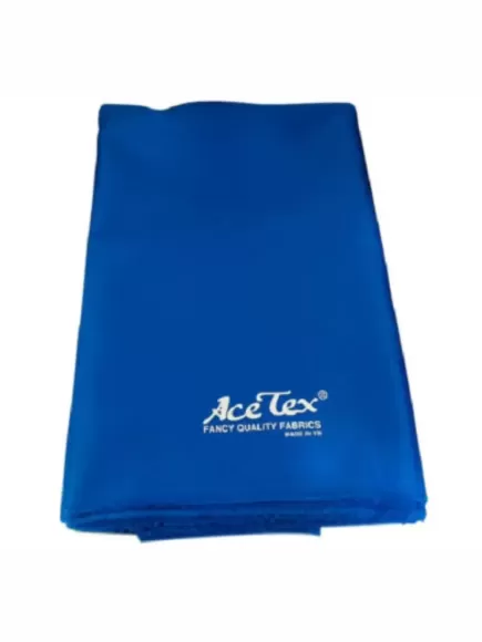Vải Bàn Bida Lỗ - Acetex Xanh Dương