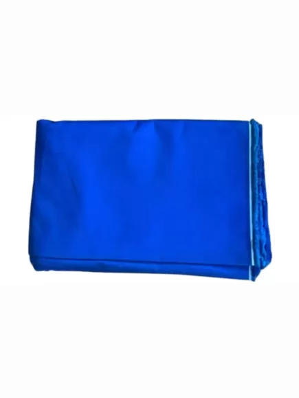Vải Bàn Bida Lỗ - Kaki Nhung Xanh Dương