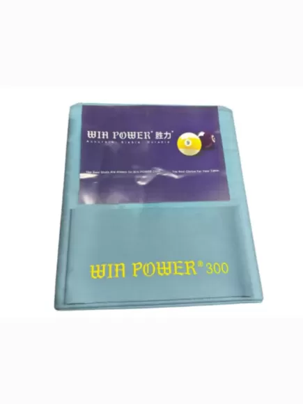 Vải Bàn Bida Lỗ - Win Power 300 Xám Xanh