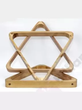 Tam giác xếp bi loại Gỗ