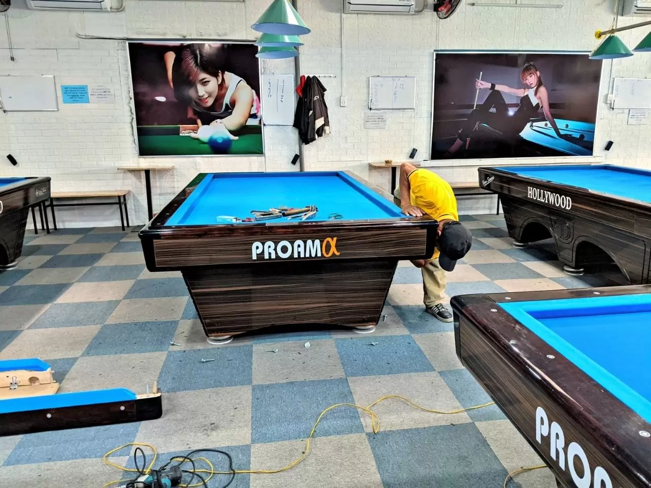 có bao nhiêu loại bàn bida