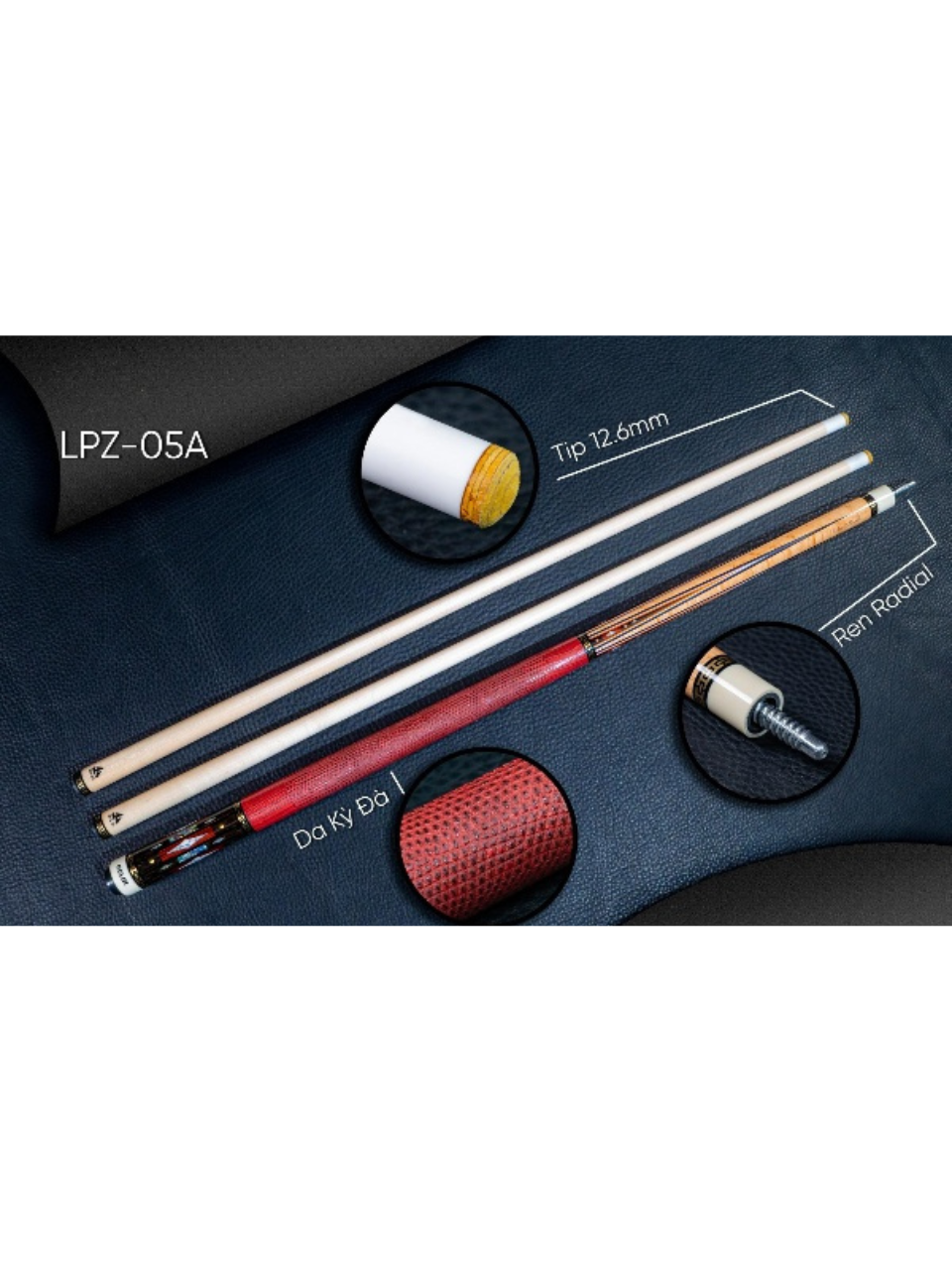 Cơ bida lỗ Peri LPZ-05A
