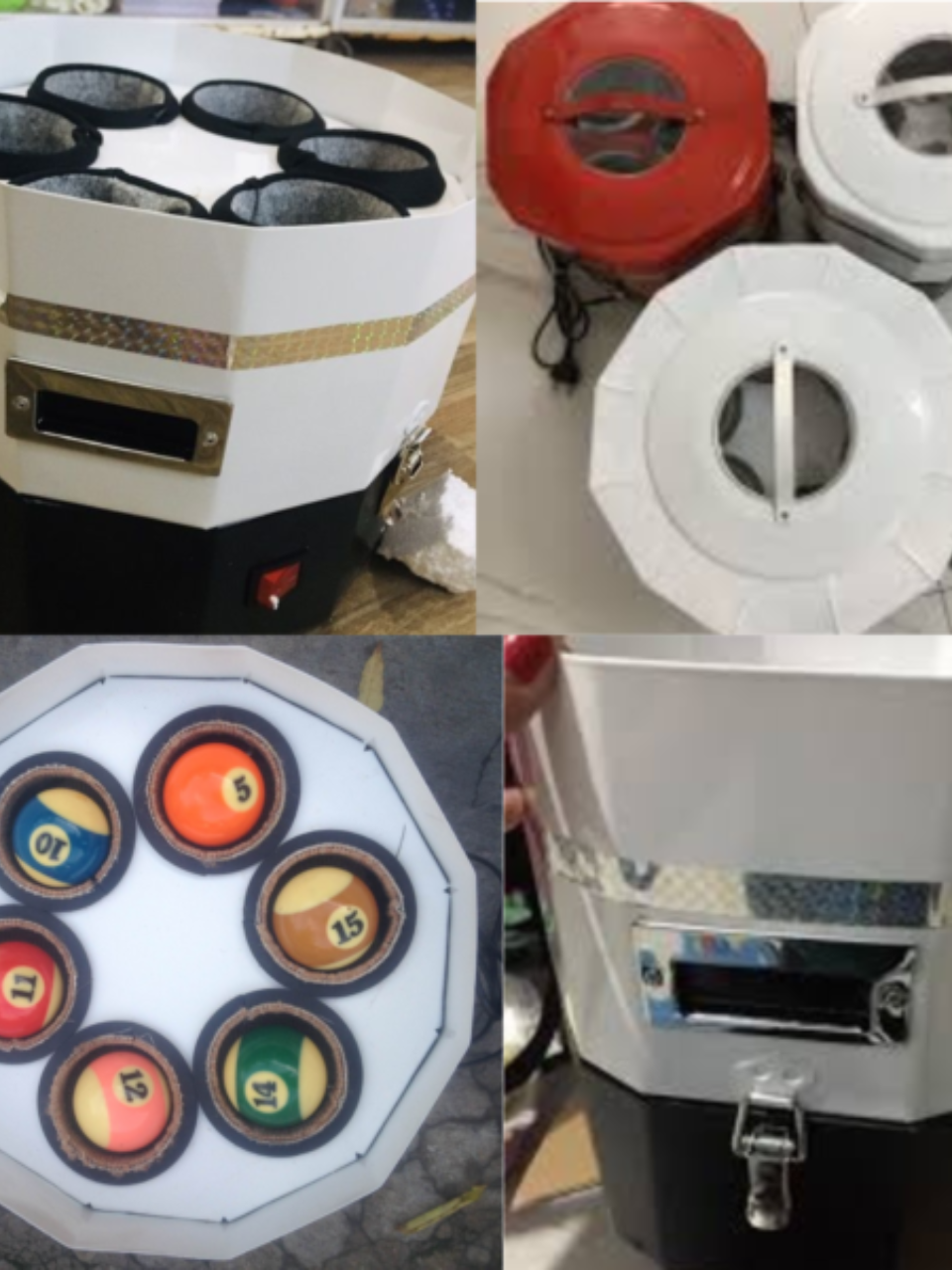 Máy lau bi loại 6 trái