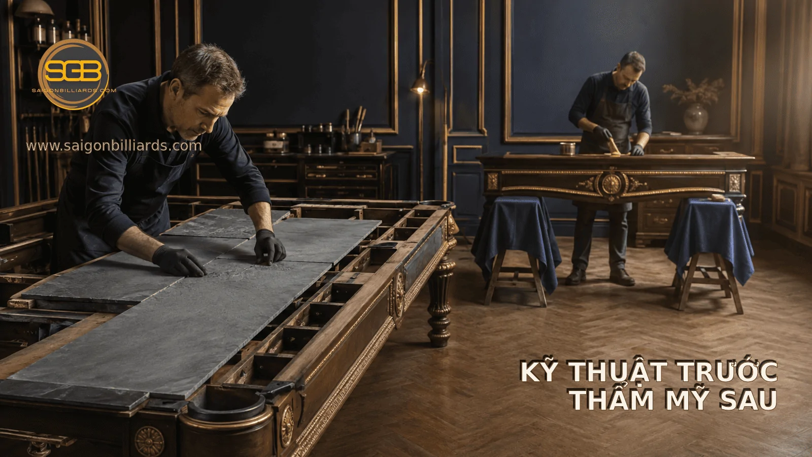kỹ thuật vi&ecirc;n xử l&yacute; kết cấu trước khi ho&agrave;n thiện ngoại h&igrave;nh b&agrave;n