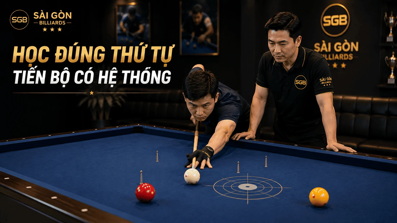 Học Bida Libre theo gi&aacute;o tr&igrave;nh v&agrave; lộ tr&igrave;nh r&otilde; r&agrave;ng
