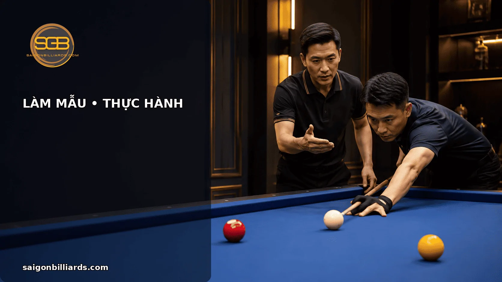 Quy tr&igrave;nh một buổi học Bida Libre