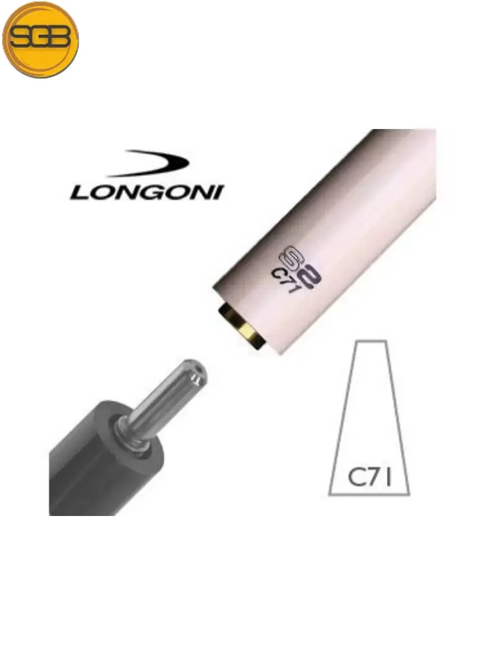 Ngọn Cơ Bida 3 Băng - Longoni S2 C71 - VP2