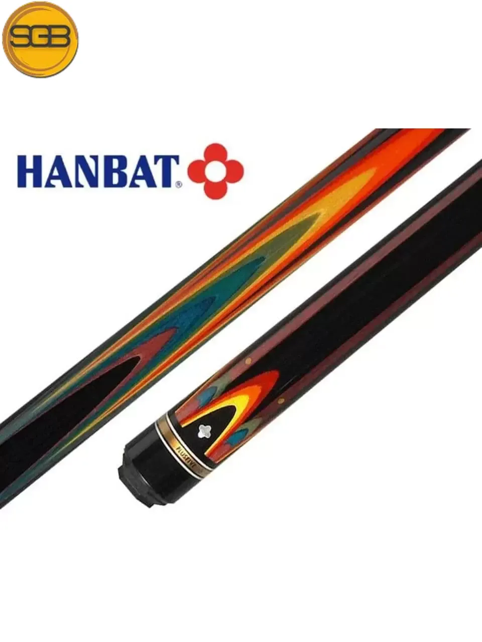 Cơ Bida 3 Băng Hanbat Rainbow Ebony