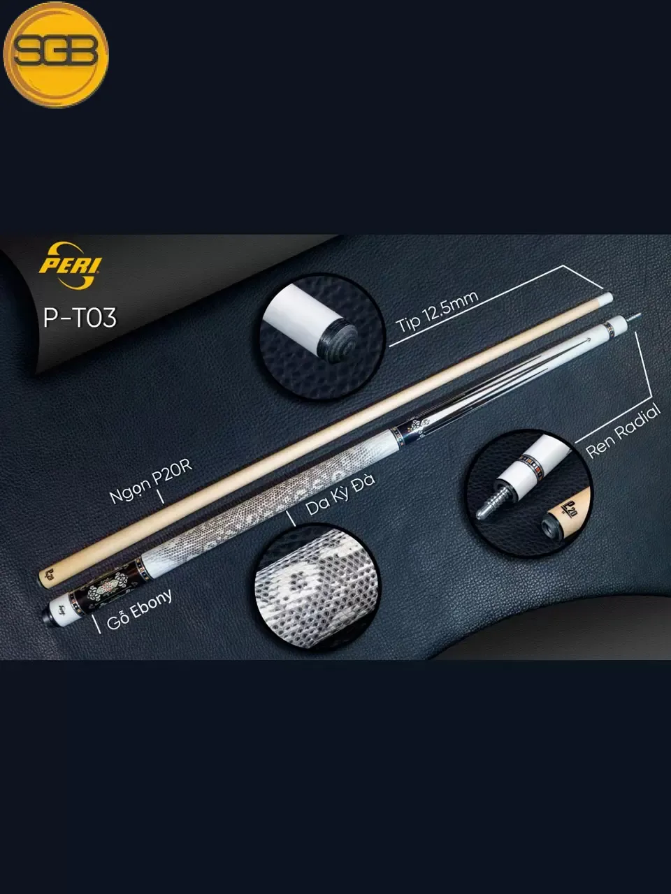 Cơ Bida Lỗ Peri P-T03 Duke Aquitaine