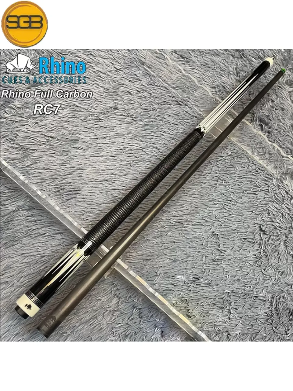 Cơ Bida Lỗ Rhino Full Carbon RC7