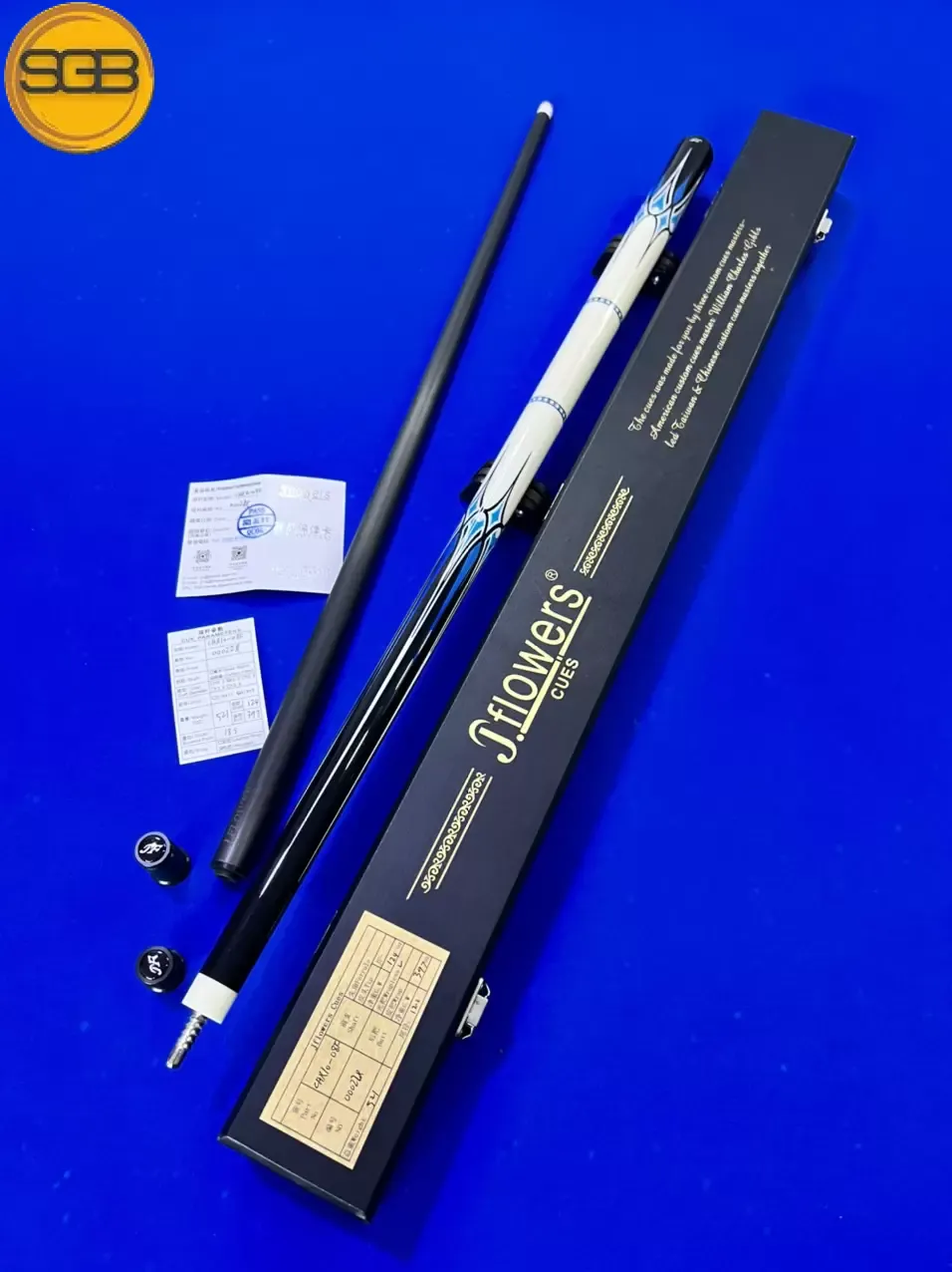 Cơ Bida 3 Băng Jflowers CAR 10-08F