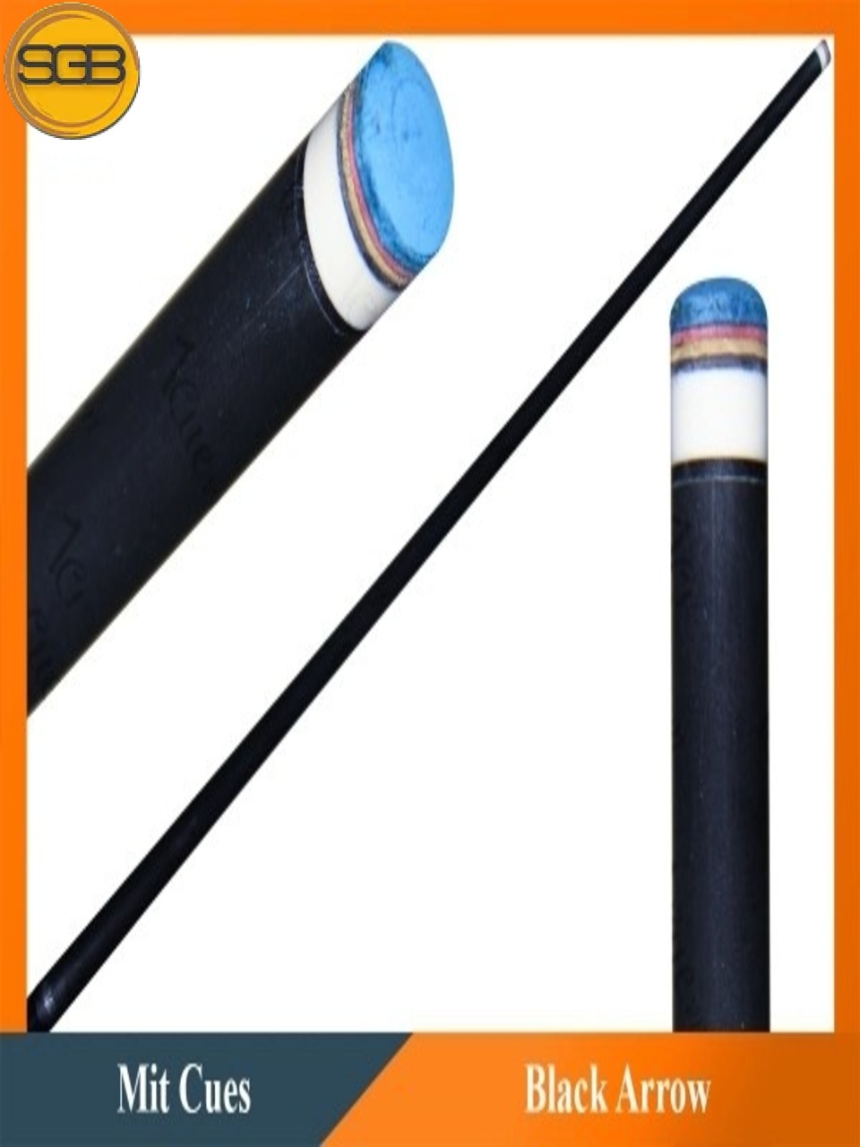 Ngọn Carbon Mit Cues Black Arrow 2 3-8/11