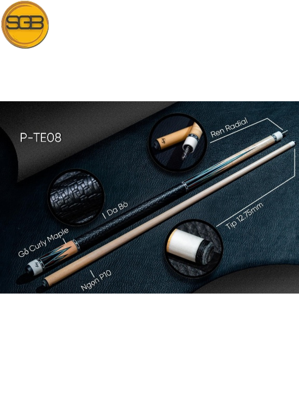 Cơ bida lỗ Peri  P-TE08 PERI EARL