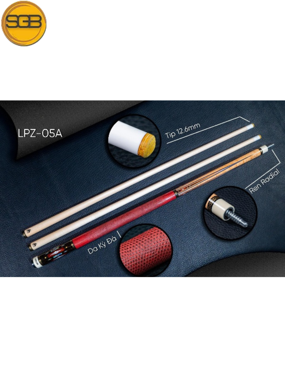 Cơ bida lỗ Peri LPZ-05A