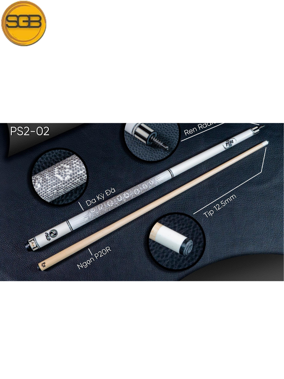 Cơ bida lỗ Peri PS2-02