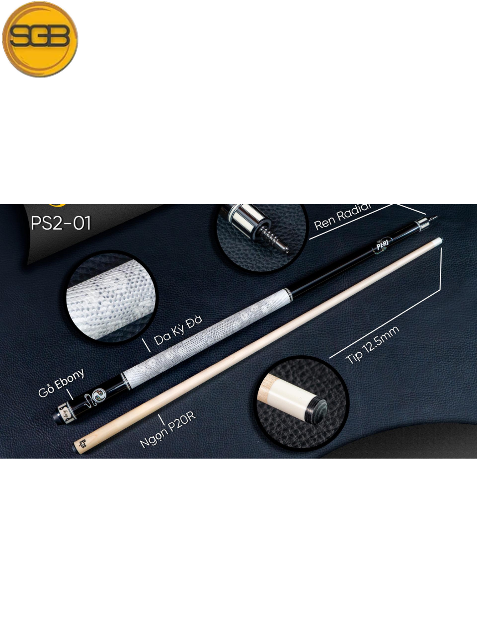 Cơ bida lỗ Peri PS2-01