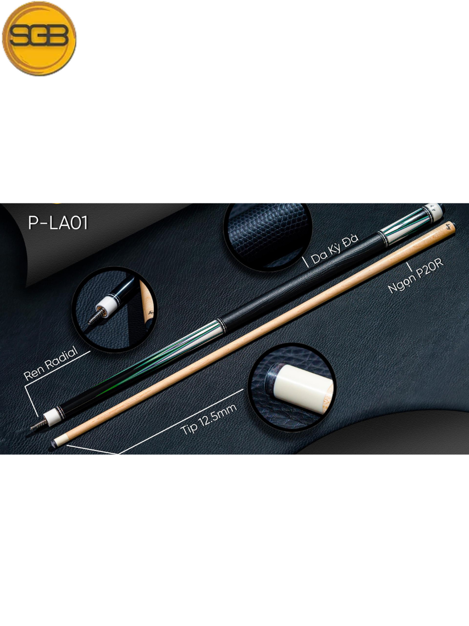 Cơ bida lỗ Peri P-LA01