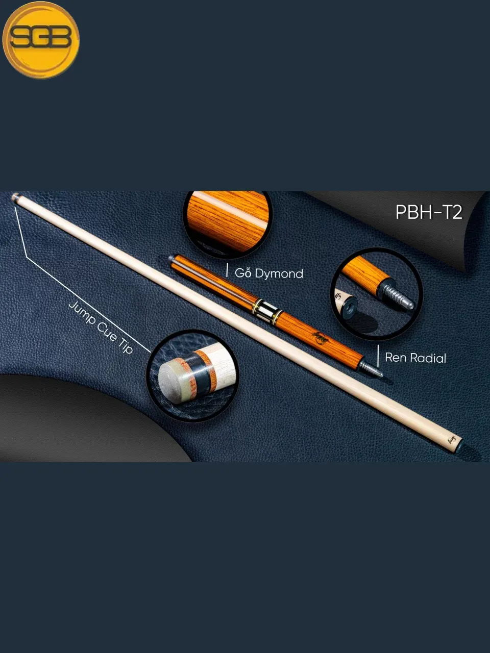 Cơ bida lỗ Peri PBH-T2