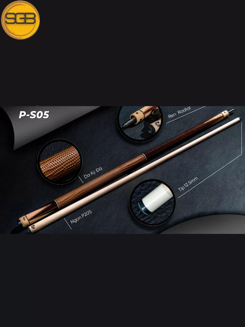 Cơ bida lỗ Peri P-S05 VISCOUNT