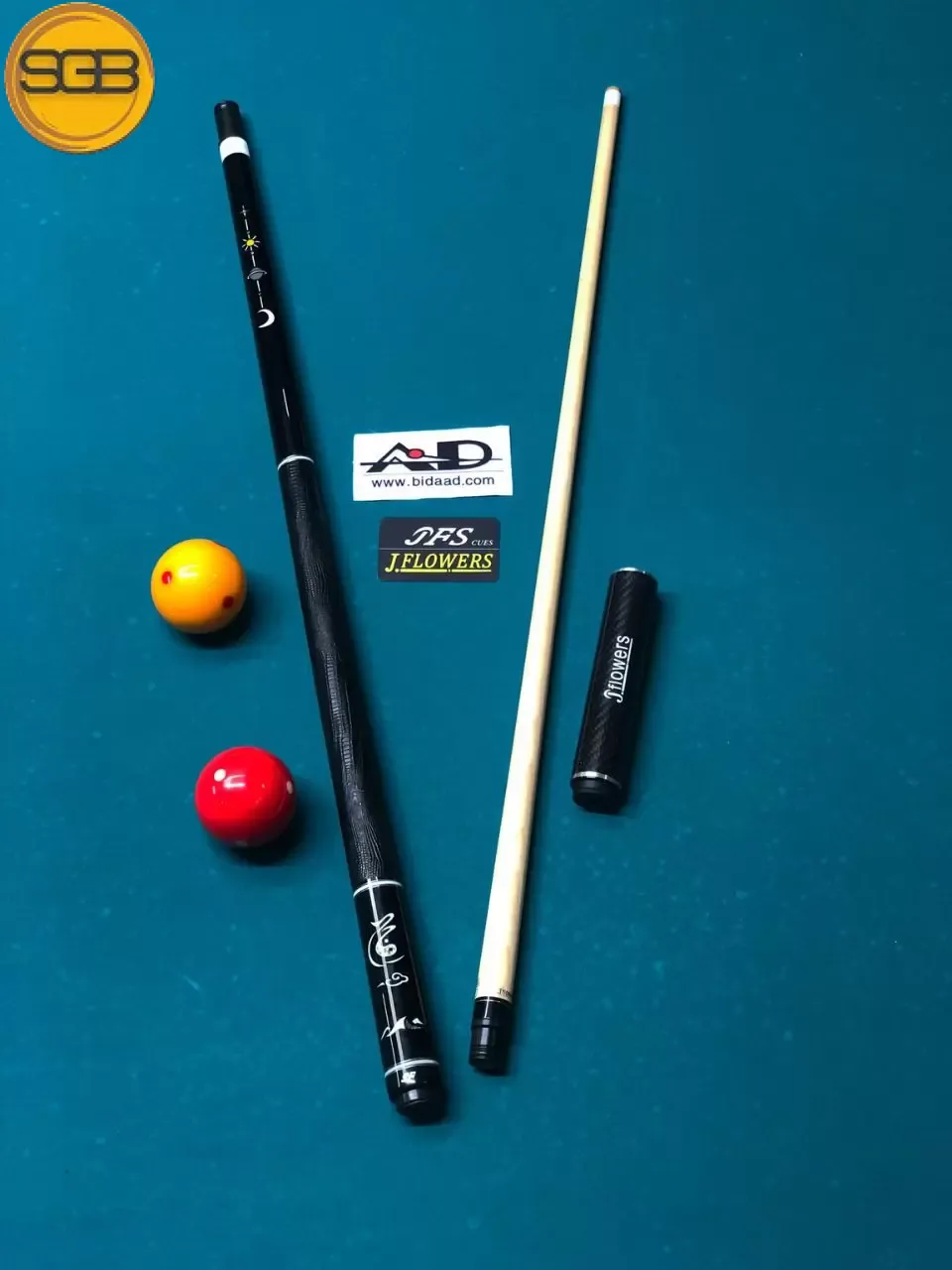 Cơ Bida 3 băng JFlowers - 20-16F