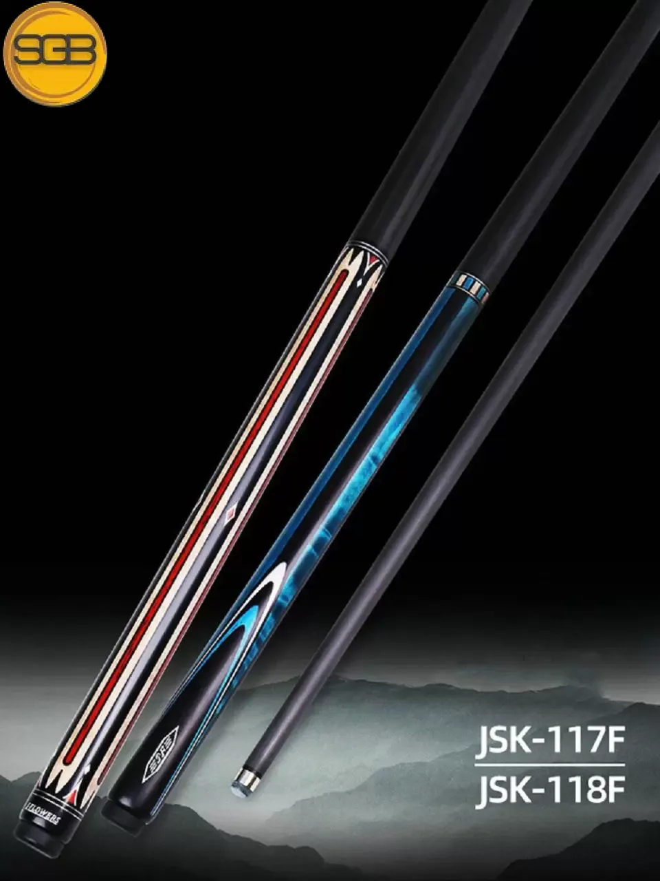 Cơ Bida 3 băng JFlowers - JSK-117F